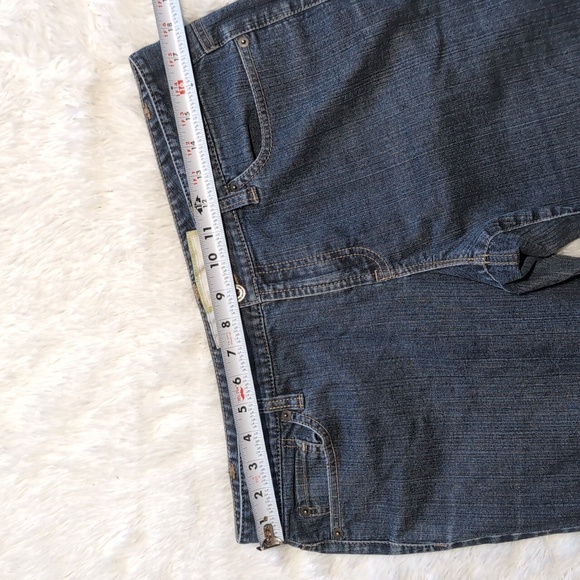 Loft Slim Cropped Denim Ankle Mid Rise Jeans Size 12 - Picture 9 of 12